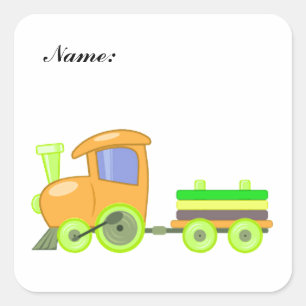 Autocollant de nom de livre pour les enfants du tr
