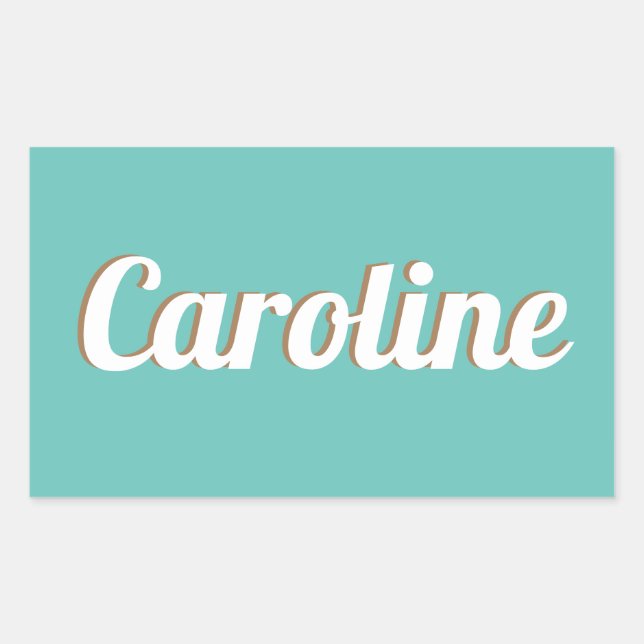 Autocollant de nom voor koffer de bagage (Devant)