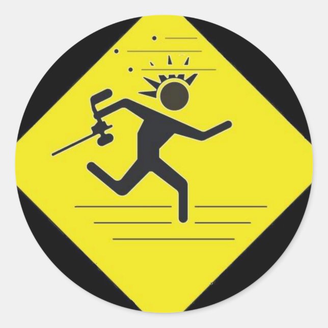 Autocollant de Paintball (Devant)