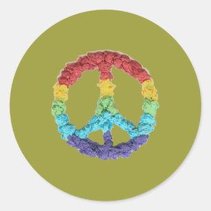 Autocollant de paix Graphiques Karaté Kat