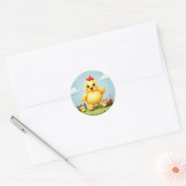 Autocollant de Pâques (Enveloppe)