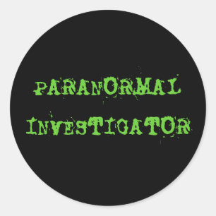 AUTOCOLLANT DE PARANORMALINVESTIGATOR