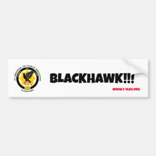 Autocollant de pare-chocs Blackhawk