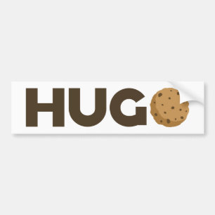 autocollant de pare-chocs Hugo cookie