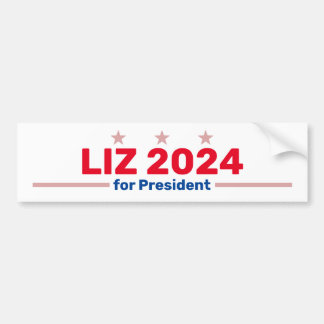 Autocollant de pare-chocs Liz 2024
