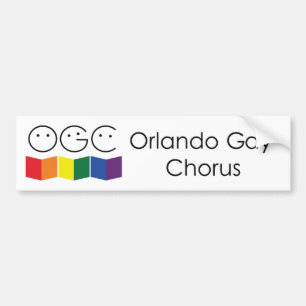 Autocollant de pare-chocs Orlando Gay Chorus