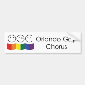 Autocollant de pare-chocs Orlando Gay Chorus