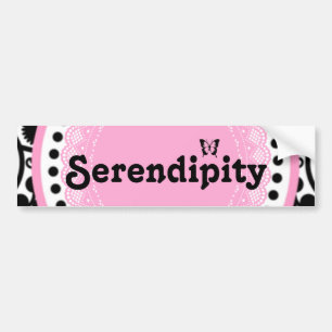 Autocollant de pare-chocs Serendipity