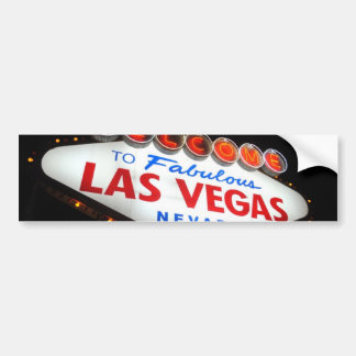 Autocollant de pare-chocs Vegas