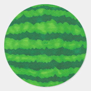 Autocollant de pastèque (série de 20)