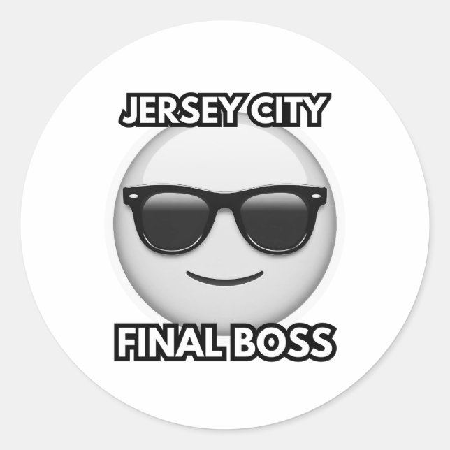 Autocollant de patron final de Jersey City (Devant)