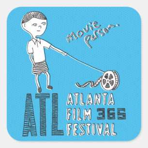 Autocollant de personne de film