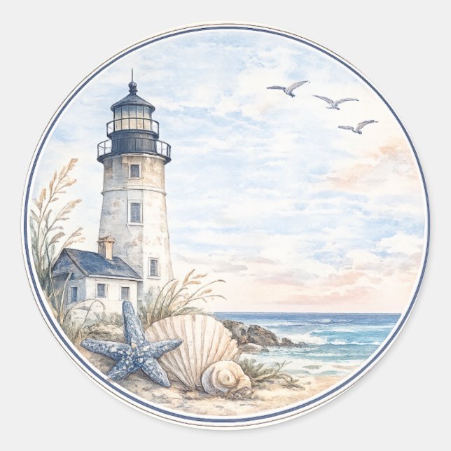 Autocollant de phare côtier (Devant)