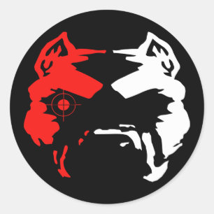 Autocollant de picbulle de nid