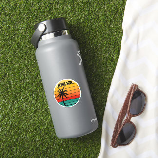 Autocollant de plage Retro