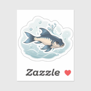 Autocollant de Poisson