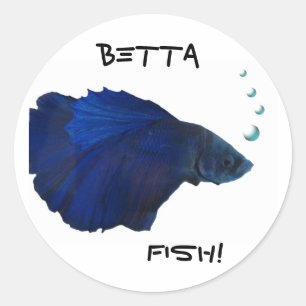 Autocollant de poissons de Betta