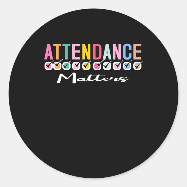Autocollant de présence (Devant)