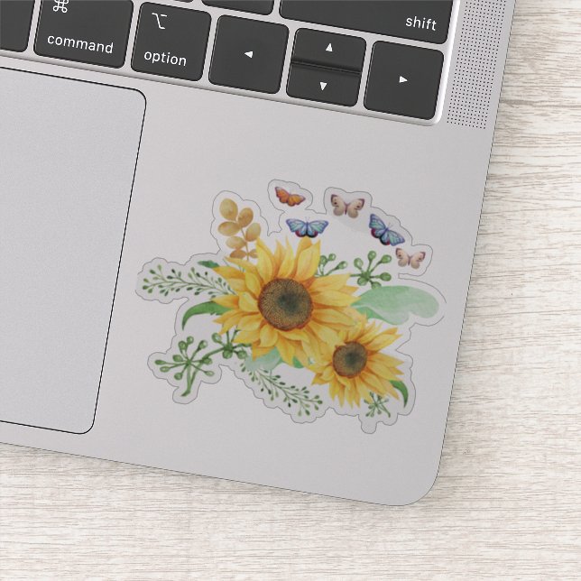 autocollant de printemps de tournesol (Détail)