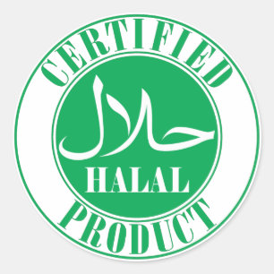 Autocollant de produit Halal certifié – La Halal i