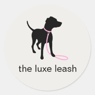Autocollant de Promenade de Chien de Luxe | Logo d