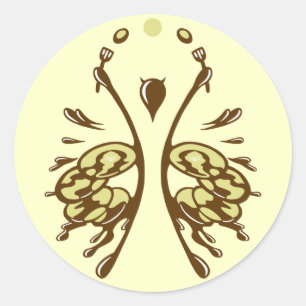 Autocollant de psyché