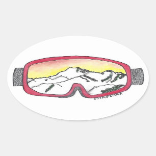 Autocollant de réflexion de lunettes