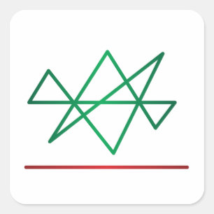 Autocollant de reiki d'étoile de MIDAS