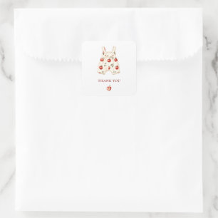 Autocollant de remerciement Baby Shower Apple of O