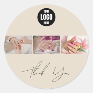 Autocollant de remerciement Neutral Nail Tech
