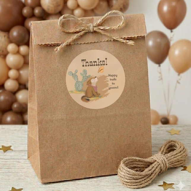 Autocollant de remerciement pour anniversaire sur  (Créateur téléchargé)