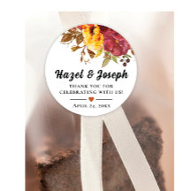 Autocollant de remerciement sur le thème de l'auto