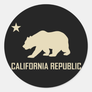 Autocollant de République de la Californie