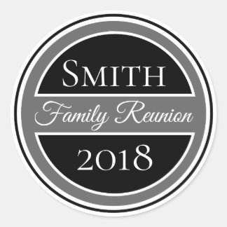 Autocollant de réunion de famille personnalisé Bad