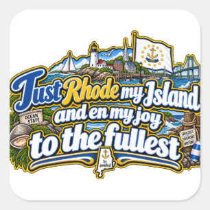autocollant de Rhode Island