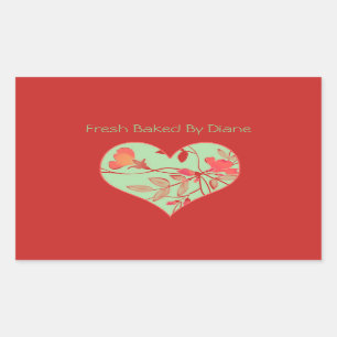 Autocollant de Saint-Valentin frais