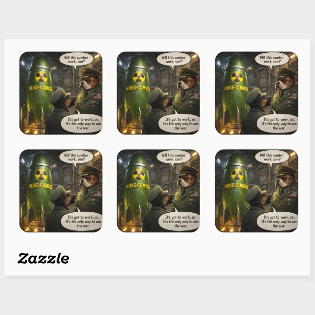 Autocollant de salle de guerre (Feuille)