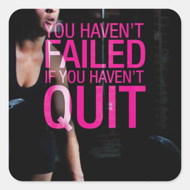 Autocollant de salle de gym Motivational Bodybuild (Devant)