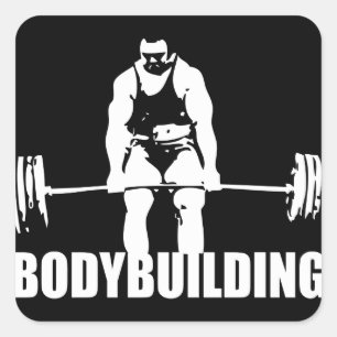 Autocollant de salle de gym Motivational Bodybuild