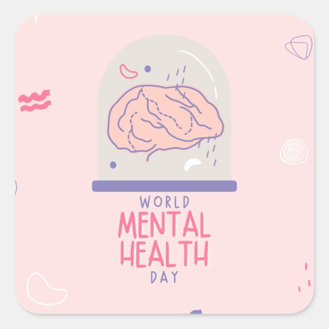 Autocollant de santé mentale propre | vous êtes su (Devant)