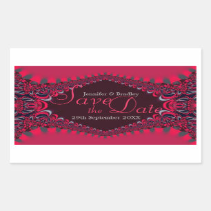Autocollant de sauvegarde de date Rosiana Royal La
