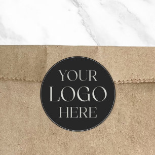 Autocollant de sceau personnalisé avec le logo de 