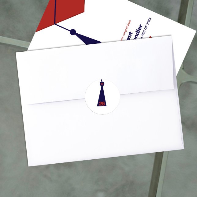 Autocollant de scellement d'enveloppe de pompon de (Créateur téléchargé)