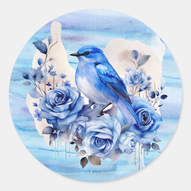 Autocollant de scellement d'enveloppe ronde  (Devant)