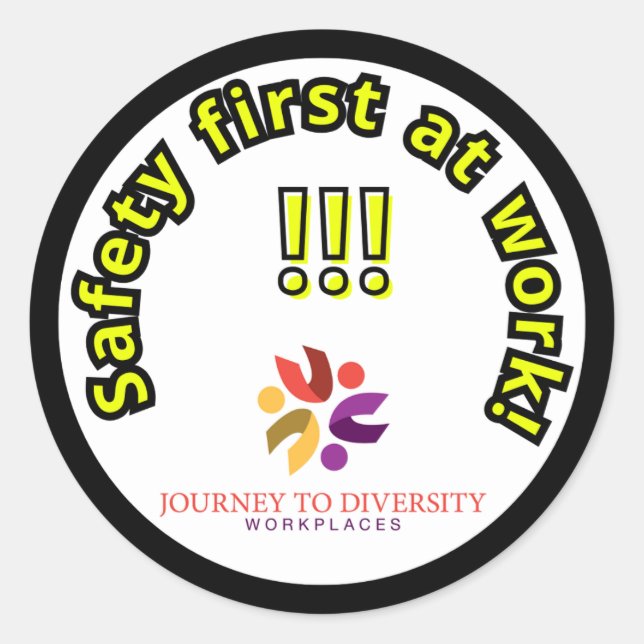 Autocollant de sécurité (Devant)