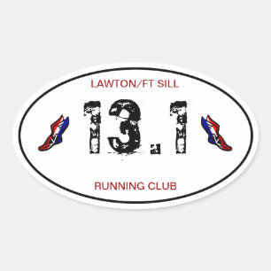 Autocollant de semi-marathon