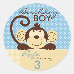 Autocollant de singe de mod