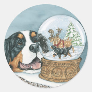 Autocollant de Snowglobe