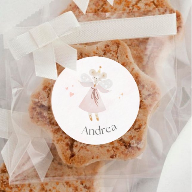 Autocollant de souris rose (Créateur téléchargé)