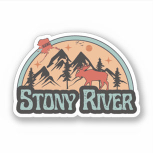 Autocollant de Stony River, Alaska